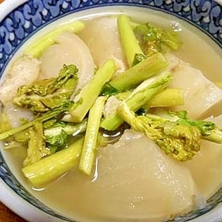 蕪と油あげの煮物